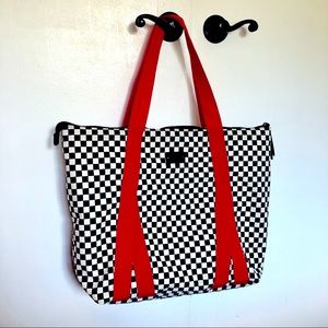 Large Checkerboard Tote Bag